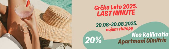 LAST MINUTE -18.08./20.08.